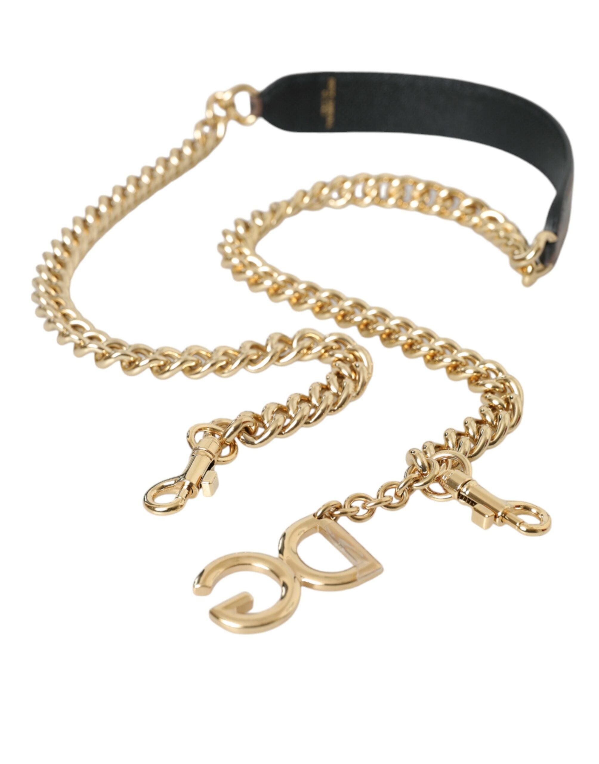 Dolce &amp; Gabbana Brauner Leoparden-Handtaschen-Zubehör-Schultergurt