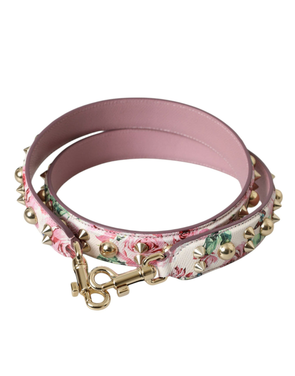 Dolce &amp; Gabbana Rosa Blumenhandtaschen-Zubehör Schultergurt