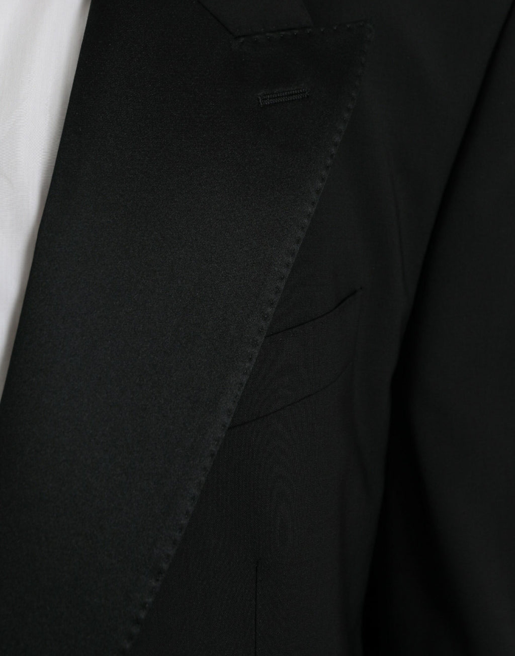 Dolce &amp; Gabbana Schwarzer SICILIA Einreihiger Mantelblazer