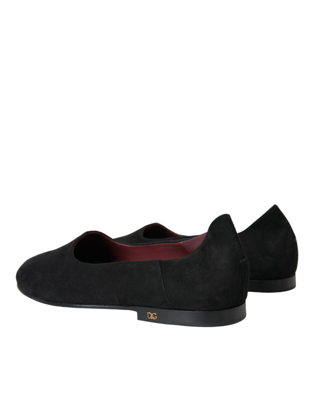 Dolce &amp; Gabbana – Schwarze Wildleder-Loafer, formelle Kleider, Schlupfschuhe