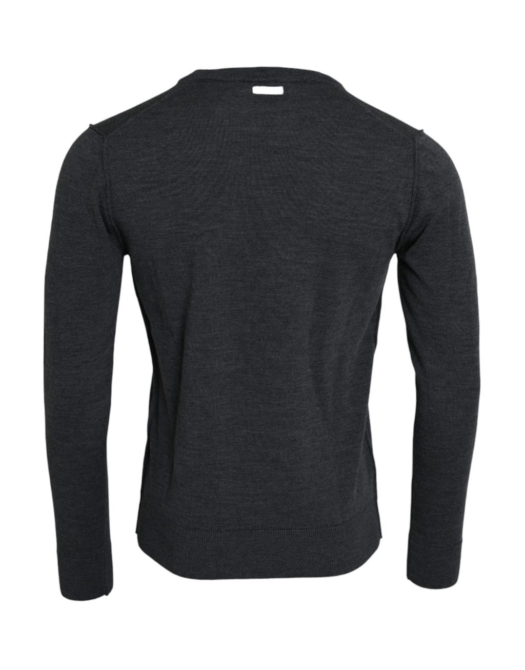 Dolce &amp; Gabbana Pullover mit Rundhalsausschnitt, Dunkelgrau