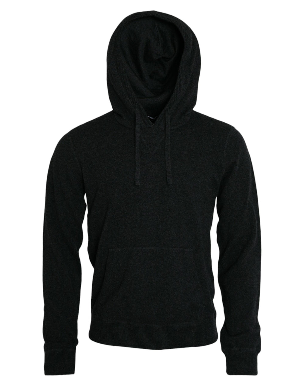 Dolce &amp; Gabbana Dunkelgrauer Kaschmir-Kapuzenpullover