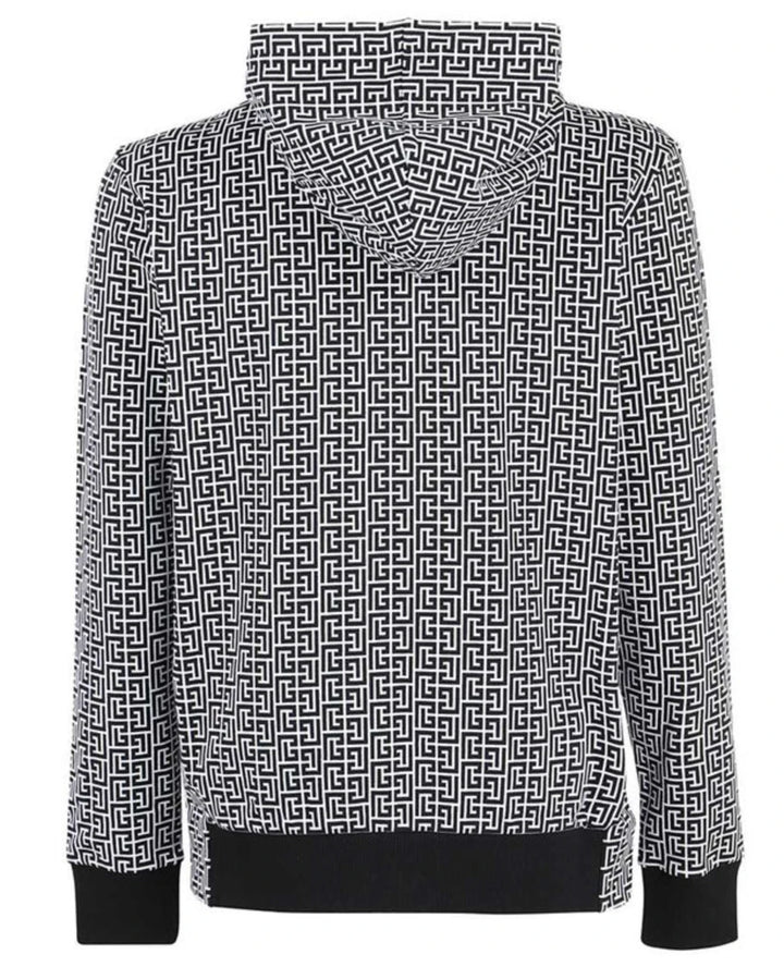Balmain Sweatshirts Black Man