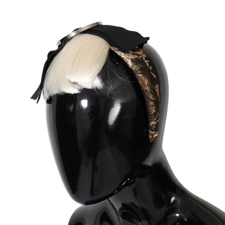 Dolce &amp; Gabbana Elegantes Stirnband mit Kristalldiadem