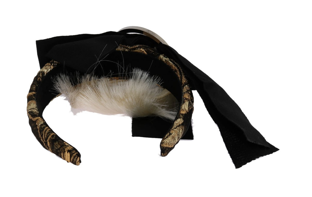 Dolce &amp; Gabbana Elegantes Stirnband mit Kristalldiadem