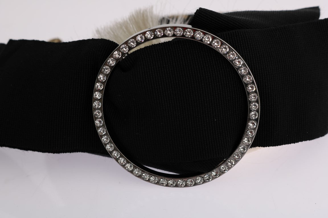 Dolce &amp; Gabbana Elegantes Stirnband mit Kristalldiadem