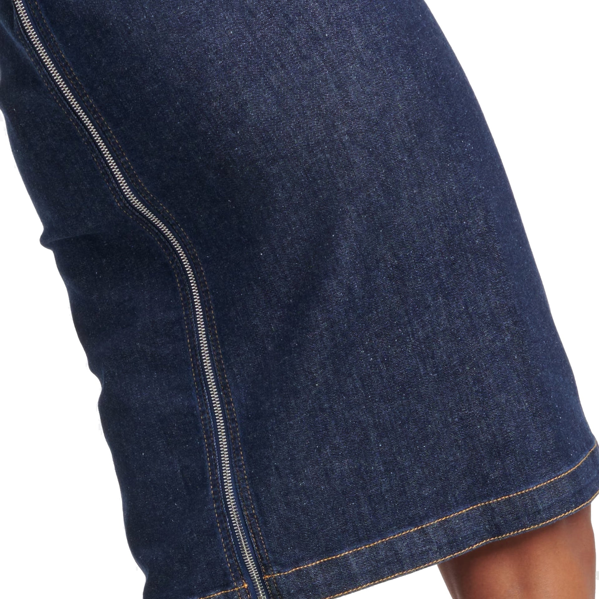 Alaia Sculpt Denim Dress