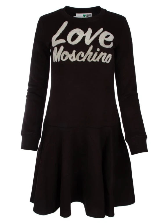 Love Moschino Dress Black Woman