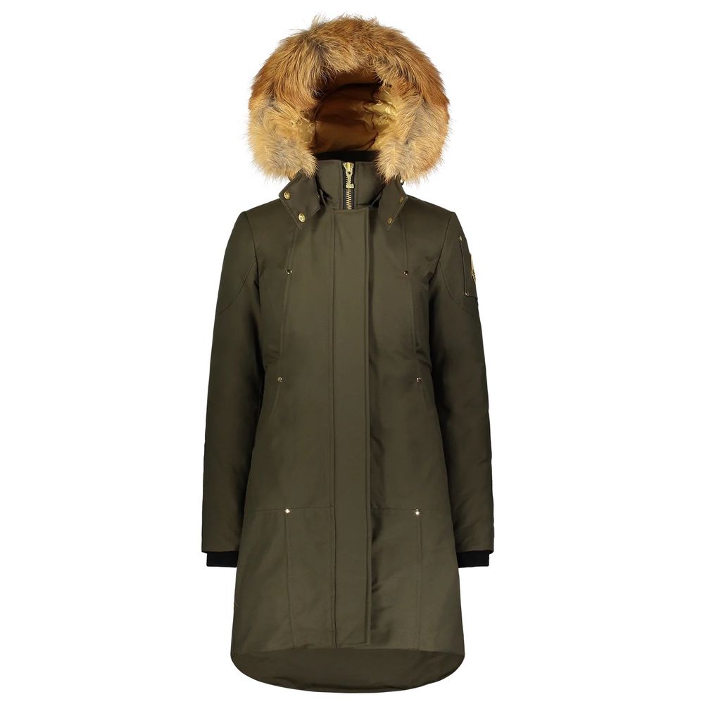 Moose Knuckles Army Nylon Women Parka Jacket