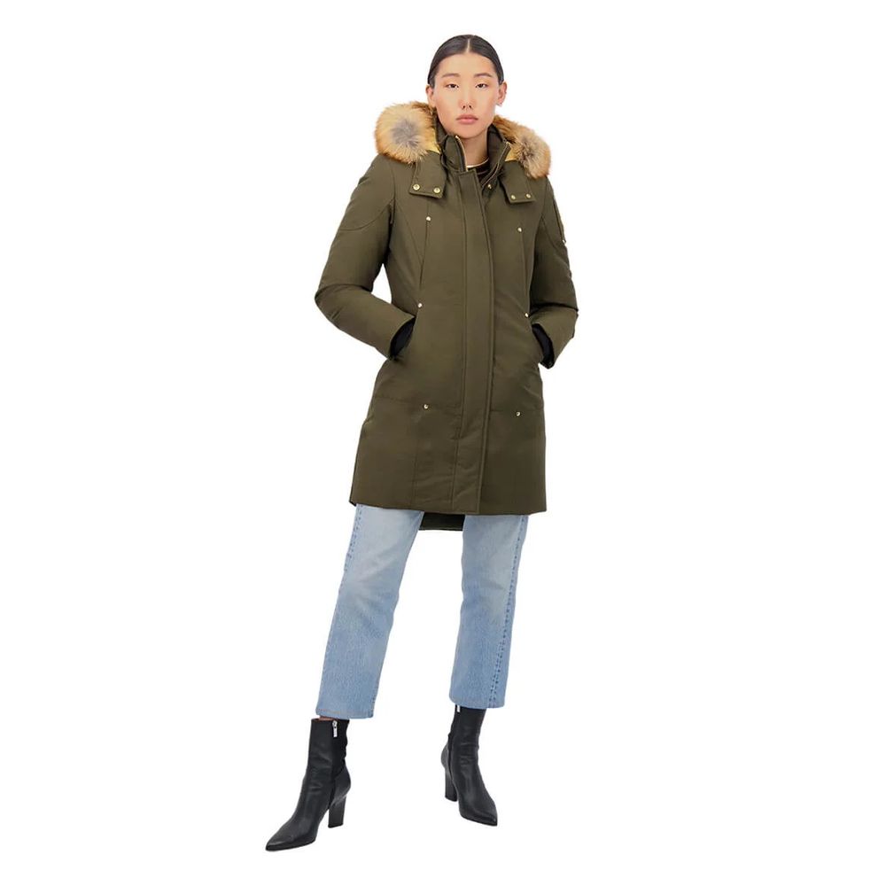 Moose Knuckles Army Nylon Women Parka Jacket