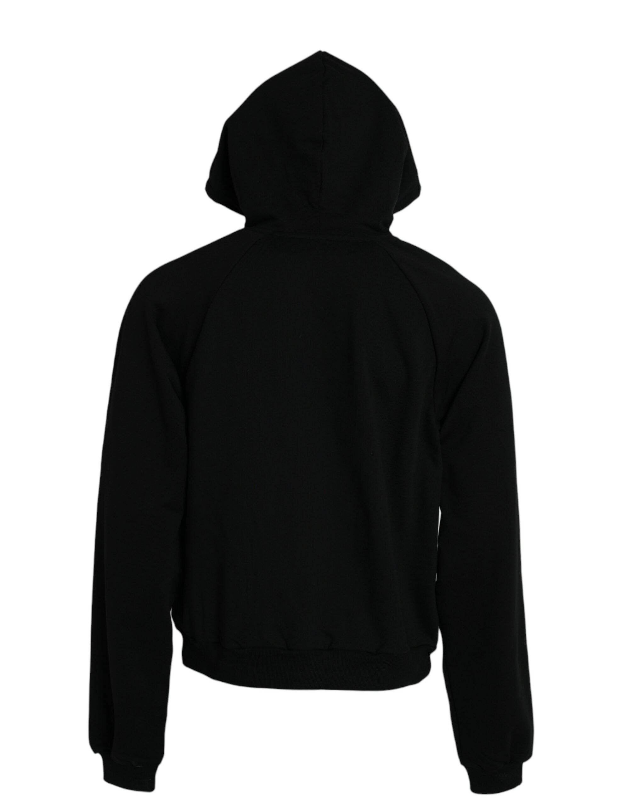 Balenciaga – Schwarzer Kapuzenpullover aus Baumwolle mit Logo
