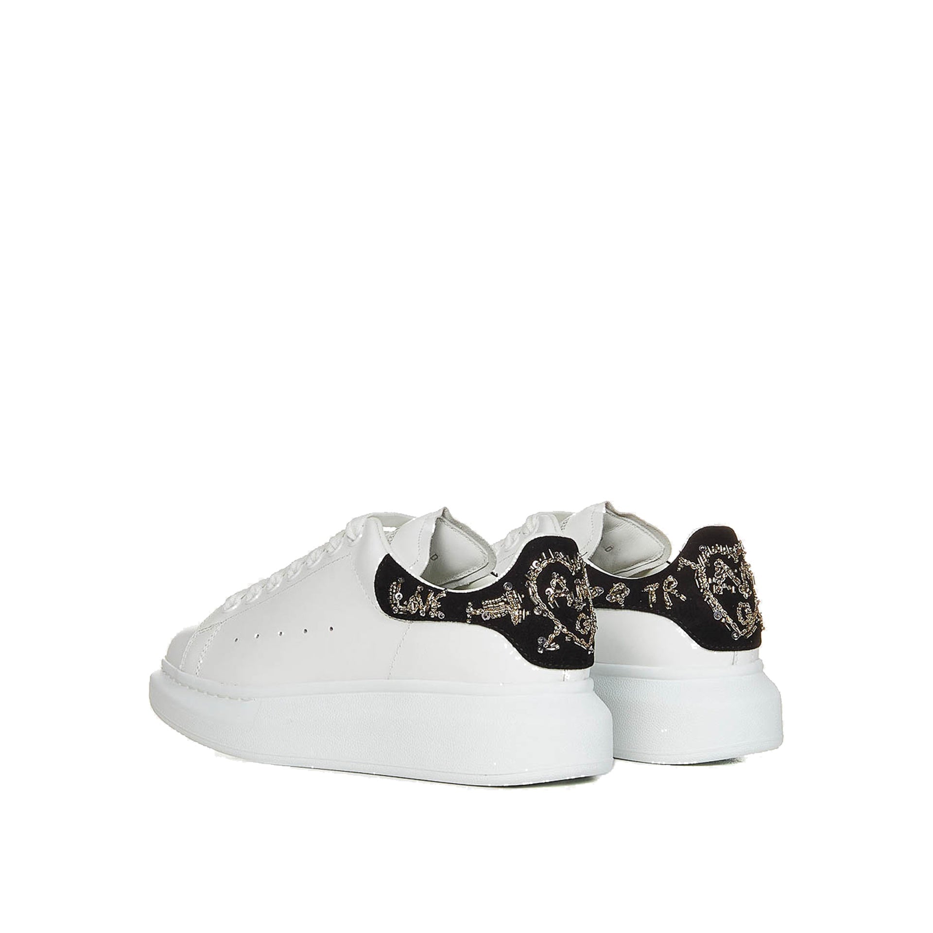 Alexander McQueen Oversized Leather Sneakers