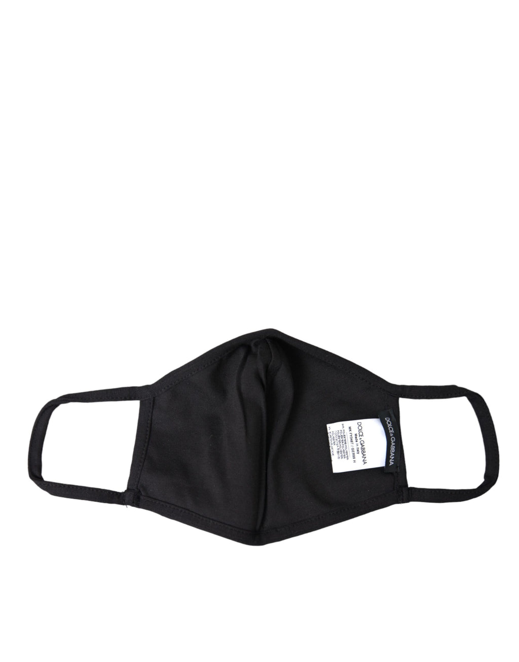 Dolce &amp; Gabbana Gesichtsmaske mit elastischem Ohrschlaufenband und Leopardenmuster, mehrfarbig