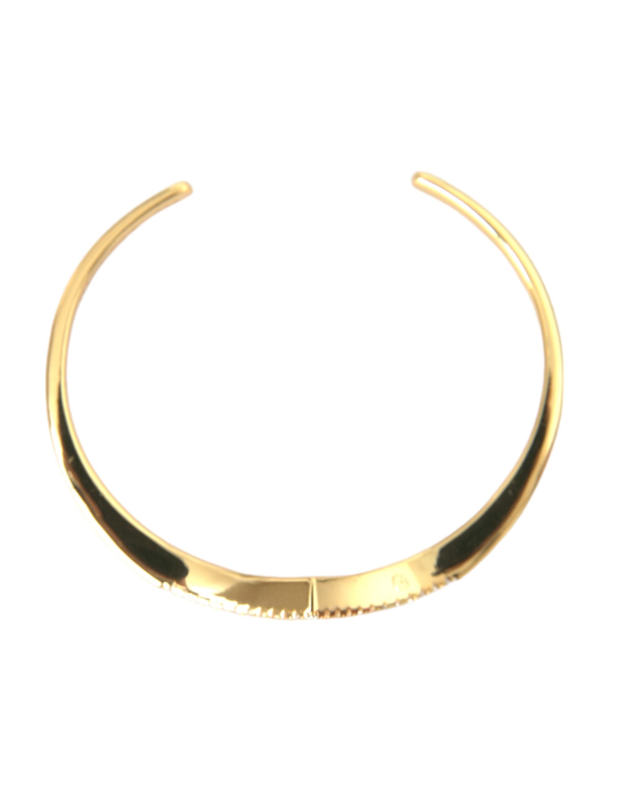 Nialaya Gewölbtes Flügel-Armband Skyfall Gold CZ 925