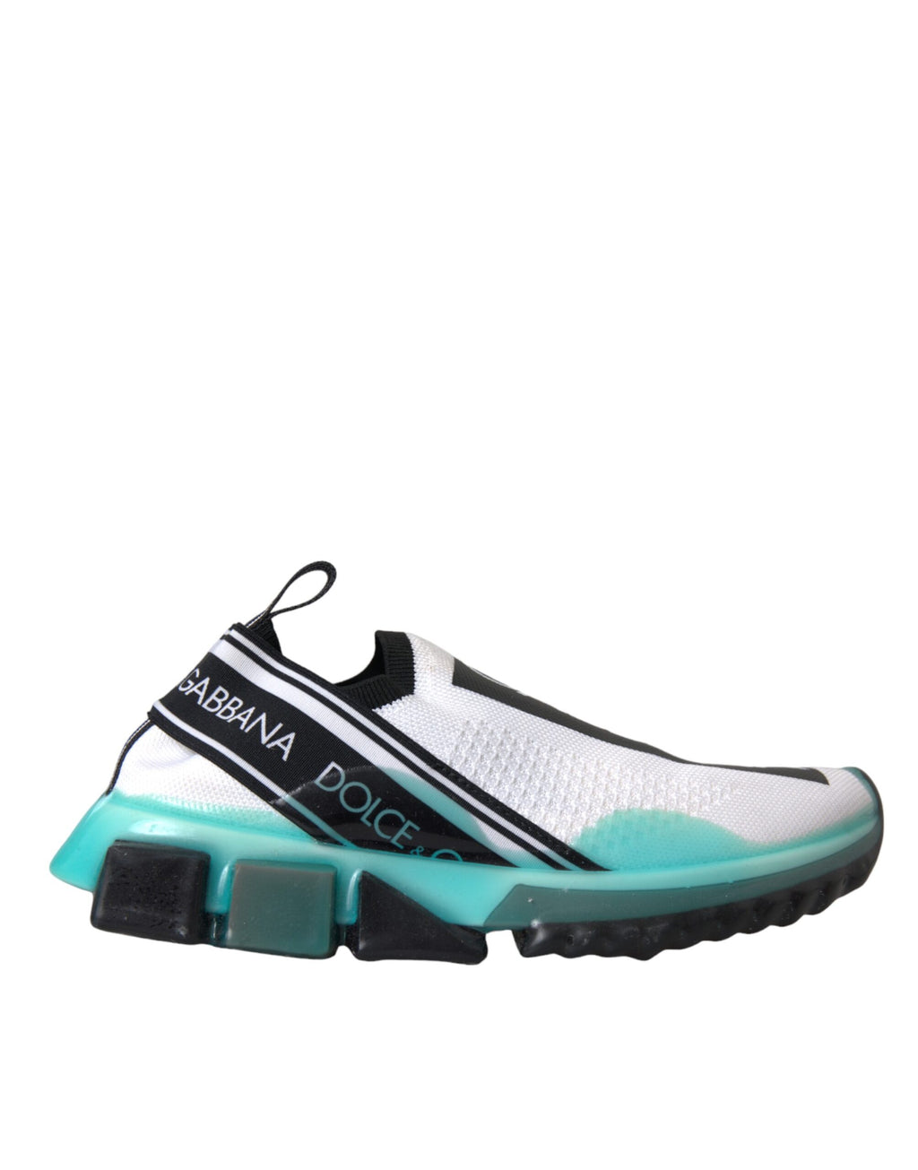 Dolce &amp; Gabbana Sorrento Slip-On Sneakers in Schwarz/Weiß/Blau