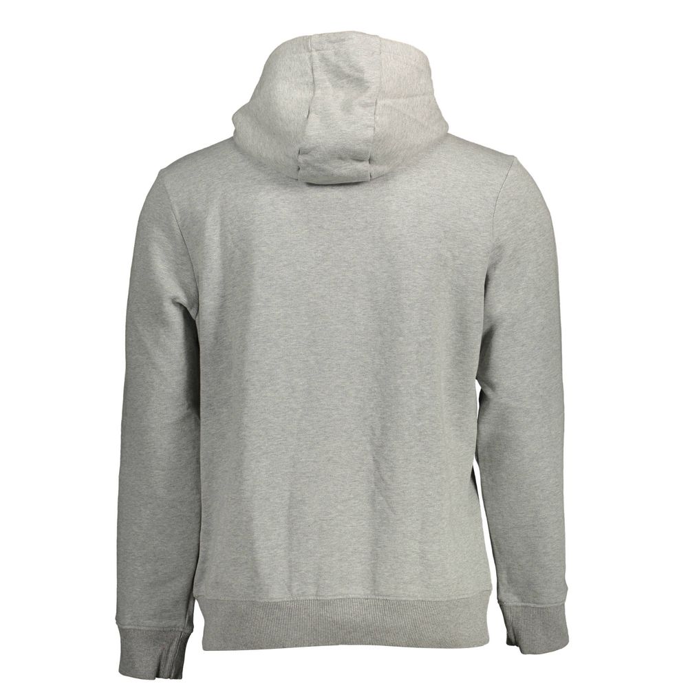 Napapijri Grauer Baumwollpullover für Herren