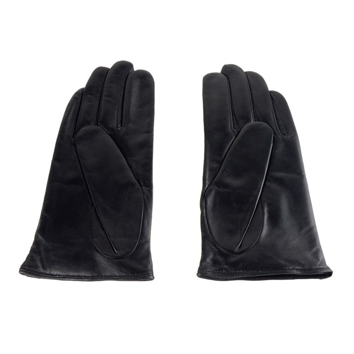 Cavalli Class Blauer Lammfellhandschuh für Damen
