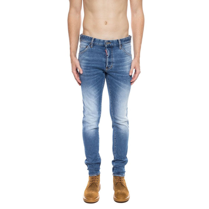Dsquared² Herren-Jeans im Used-Look, Blau