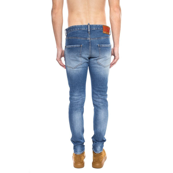 Dsquared² Herren-Jeans im Used-Look, Blau