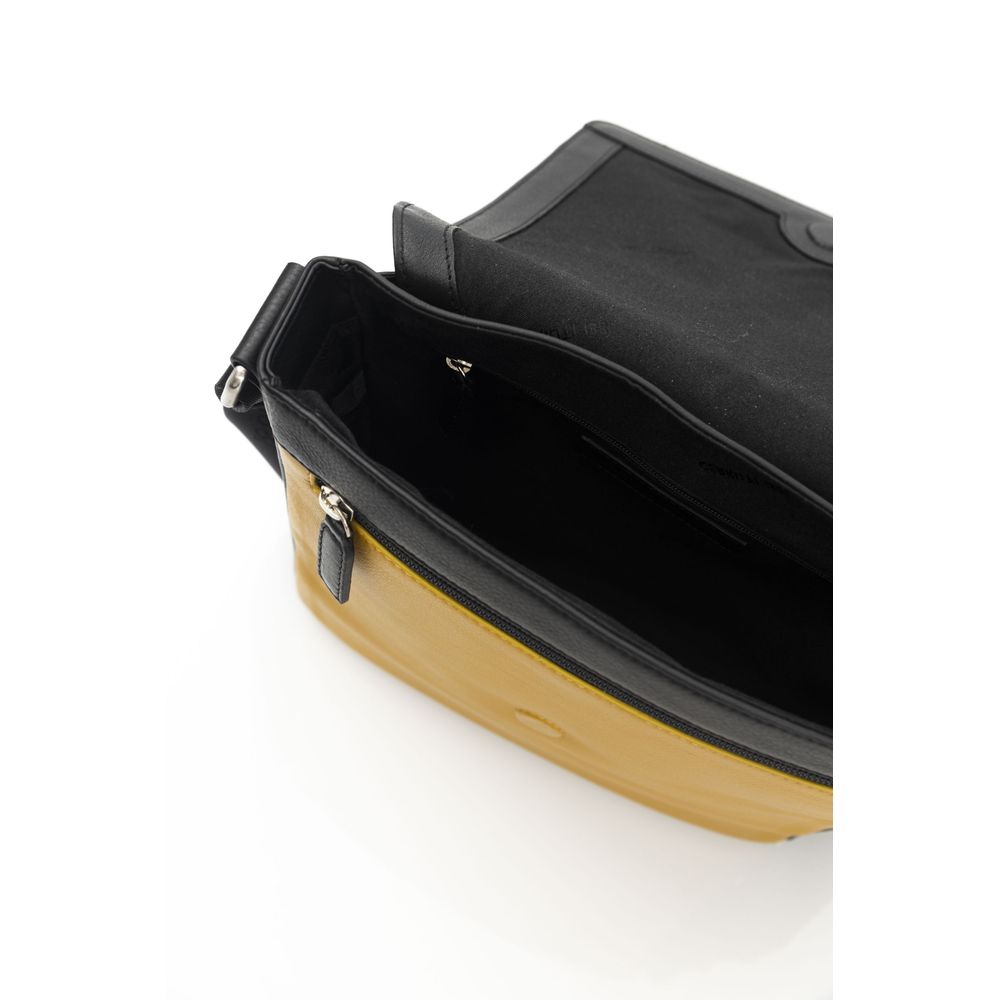 Cerruti 1881 Gelbe Leder Herren Messenger Bag