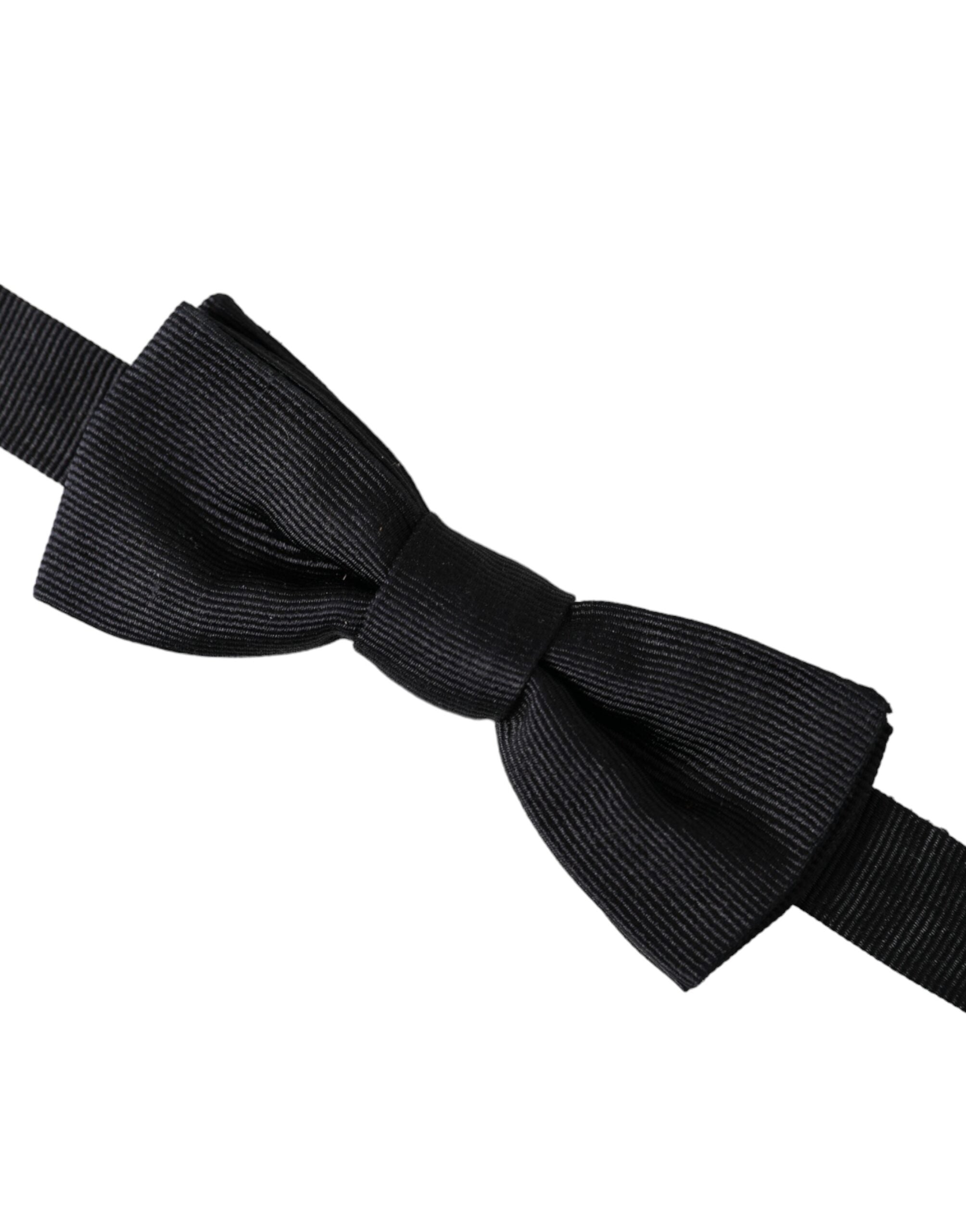 Dolce &amp; Gabbana Herrenfliege mit verstellbarem Halsausschnitt, schwarz