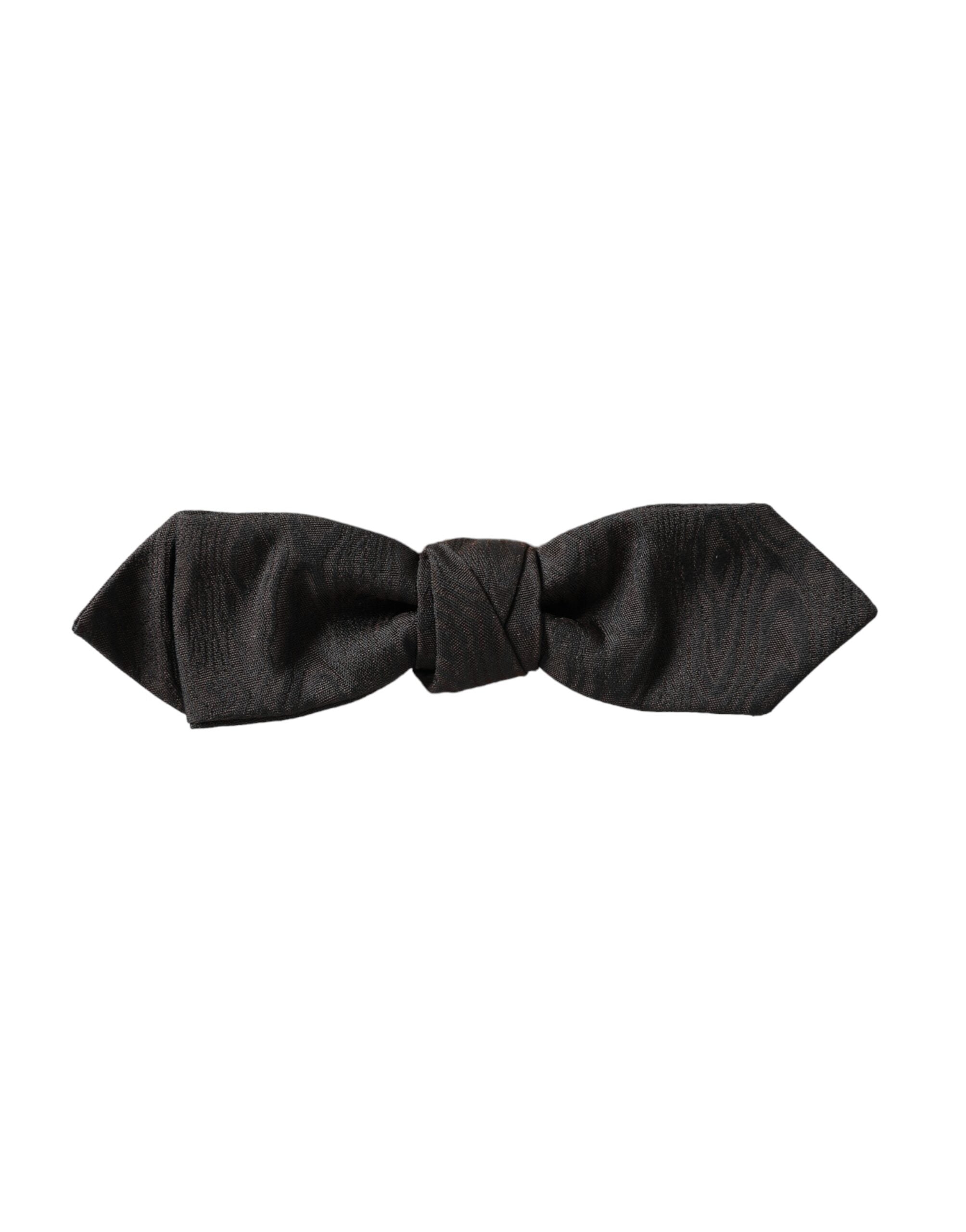 Dolce &amp; Gabbana Herrenfliege mit verstellbarem Halsausschnitt, schwarz