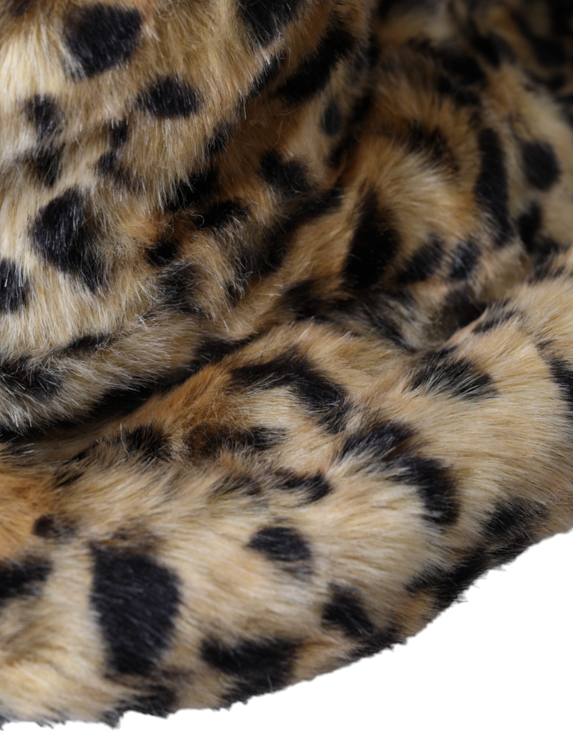 Dolce &amp; Gabbana Brauner Leopardenfell-Bucket-Hut für Damen