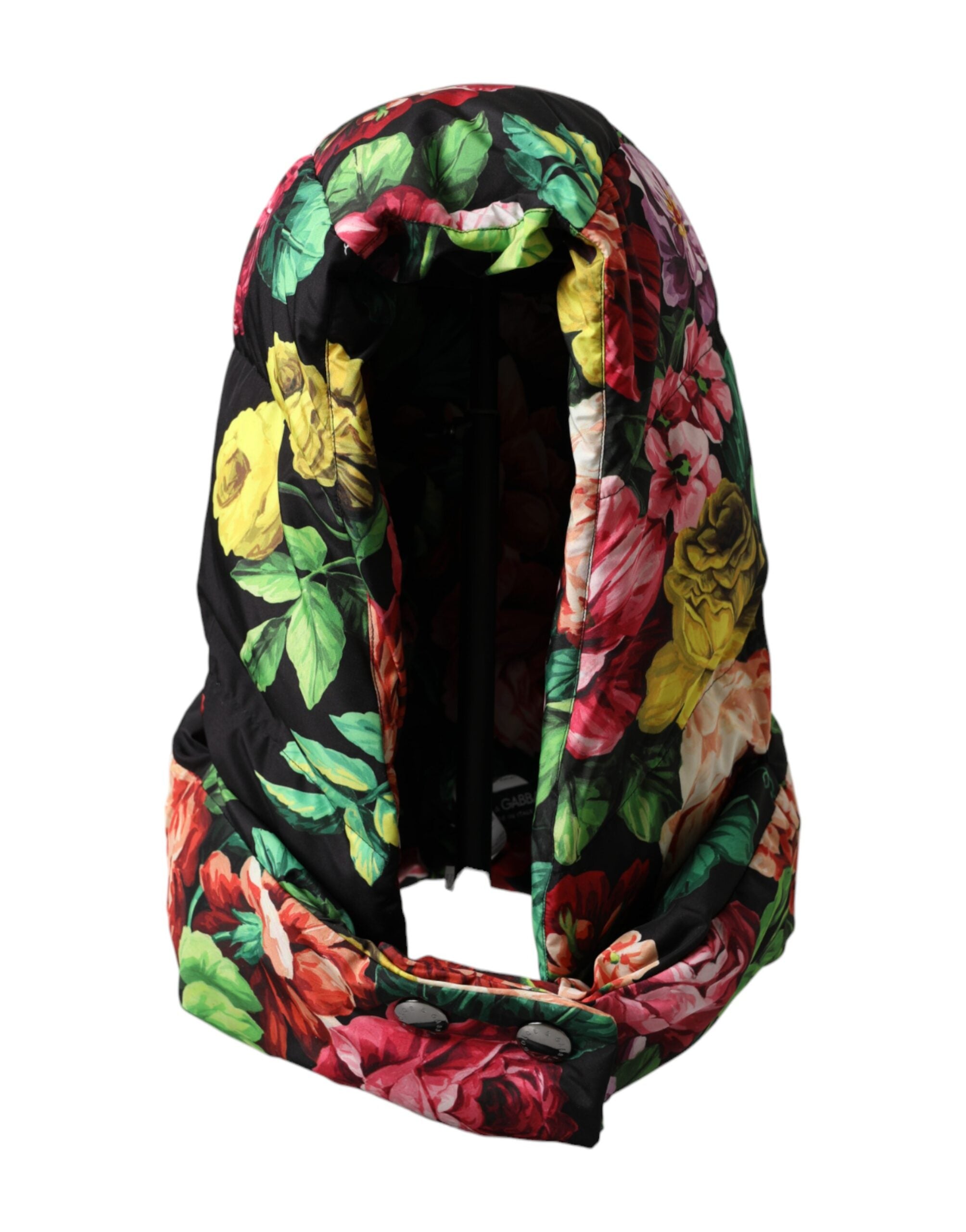 Dolce &amp; Gabbana Hut, mehrfarbig, mit Blumenmuster, für den ganzen Kopf