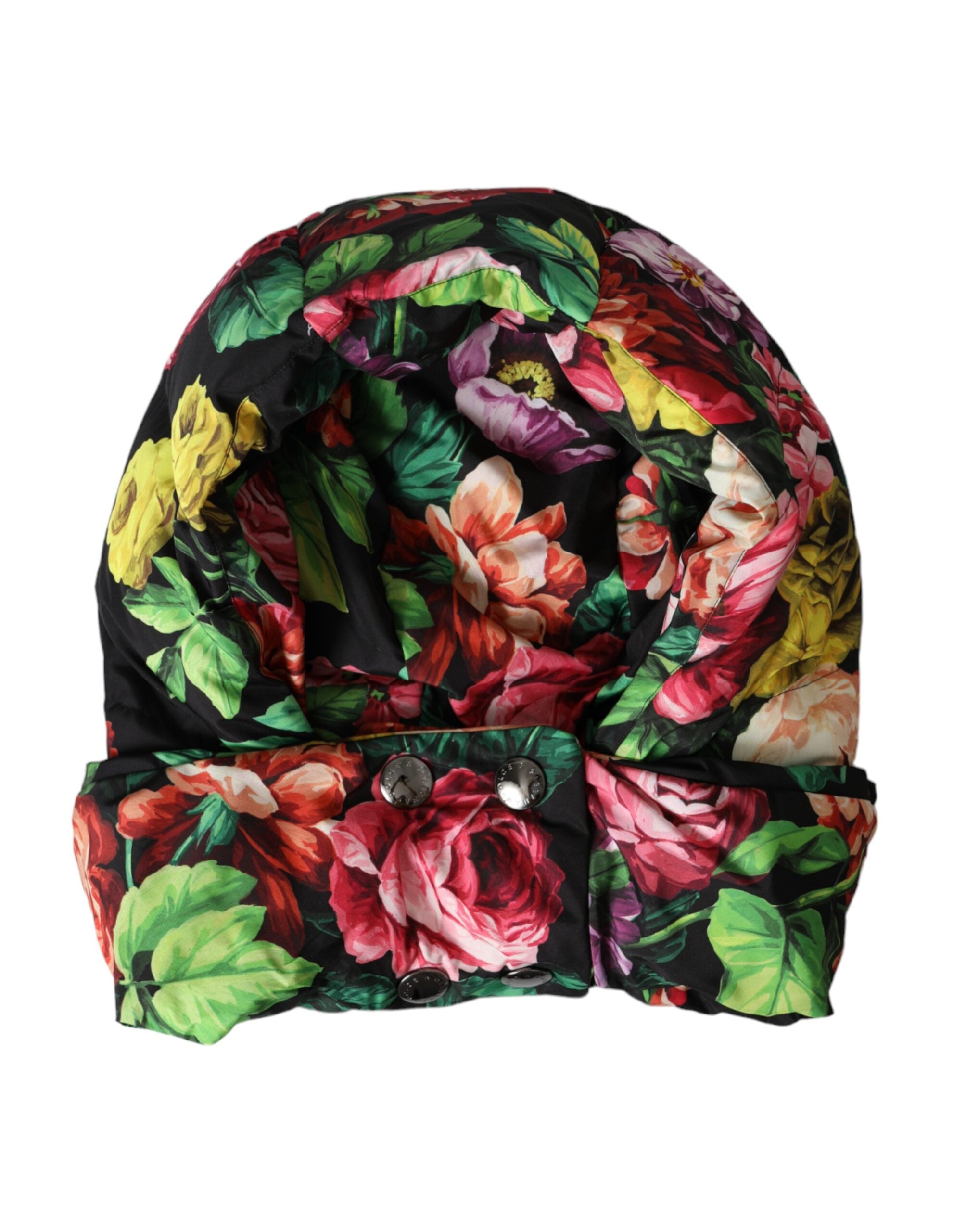 Dolce &amp; Gabbana Hut, mehrfarbig, mit Blumenmuster, für den ganzen Kopf