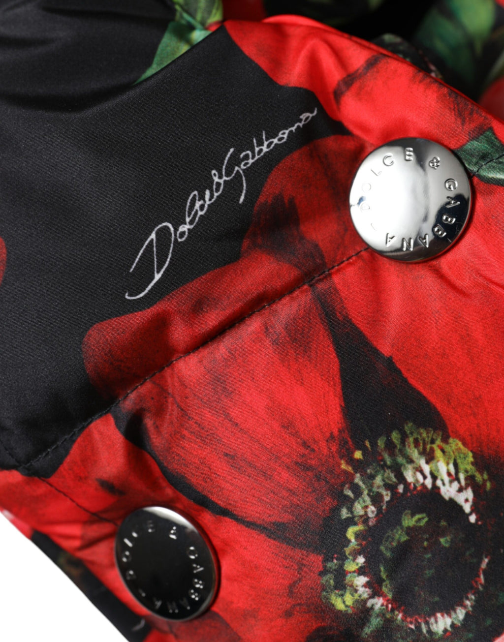 Dolce &amp; Gabbana – Mehrfarbiger Anemonen-Wickelhut für den ganzen Kopf