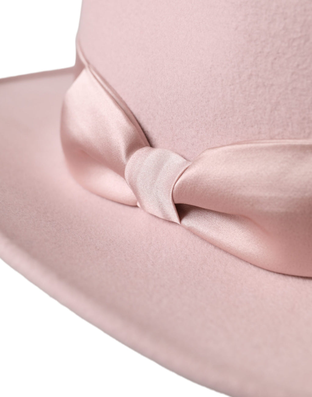 Dolce &amp; Gabbana Pink Rabbit Fedora Trilby Damenhut