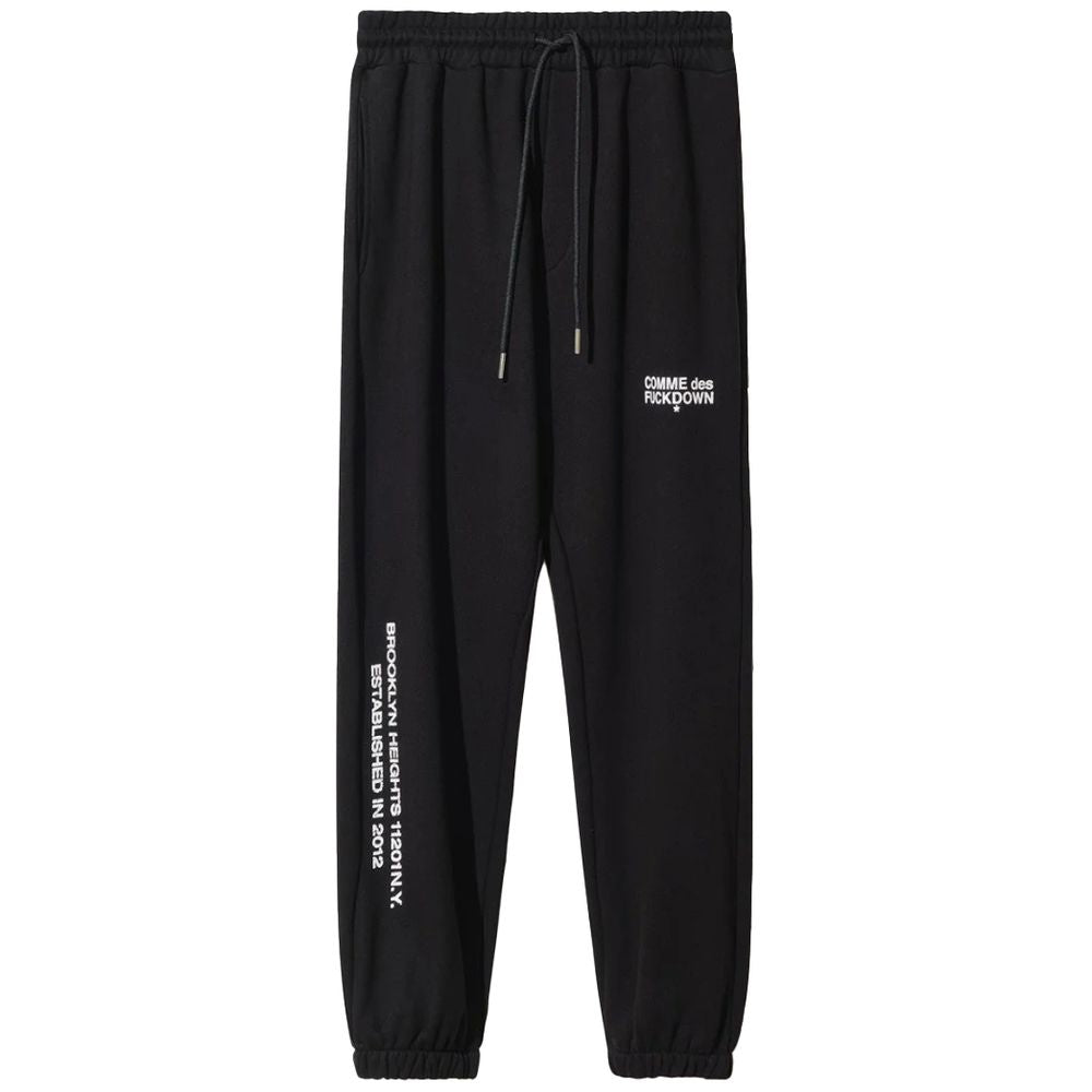 Comme Des Fuckdown Schwarze Herren-Jogginghose aus Baumwolle