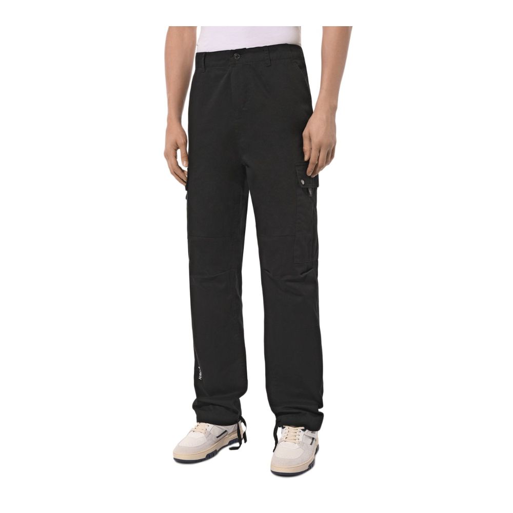 Comme Des Fuckdown Schwarze Herren-Cargohose aus Baumwolle