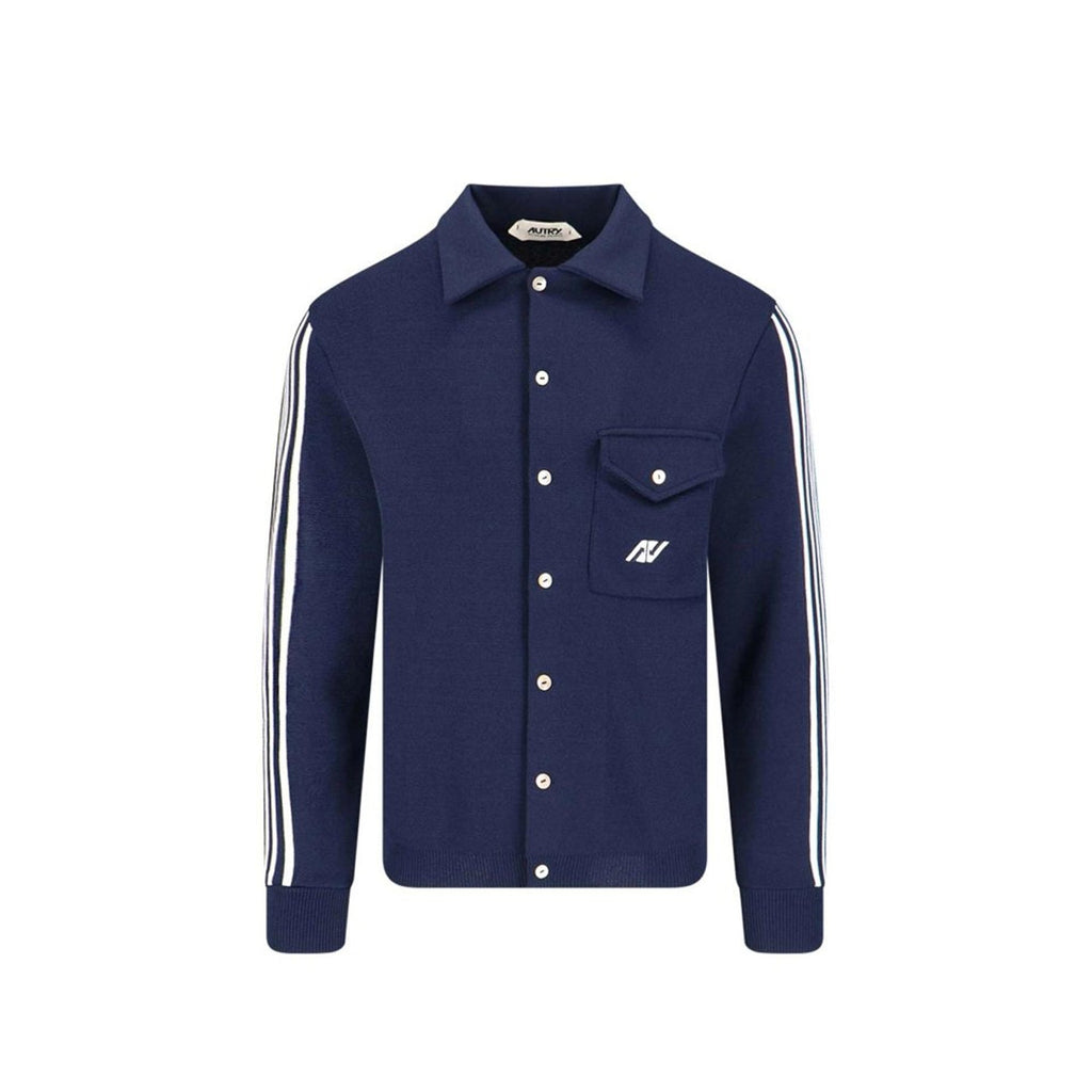 AUTRY Side Stripe Cardigan