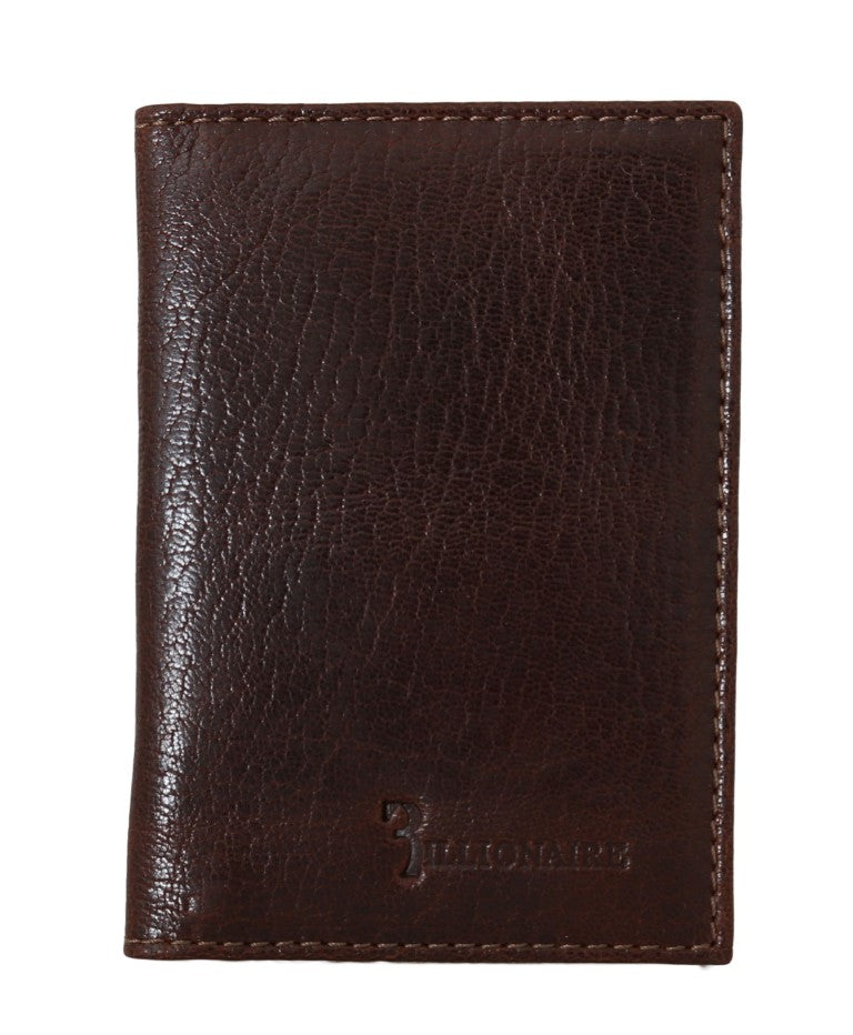 Billionaire Italian Couture Elite Herren-Geldbörse aus Moro-Leder