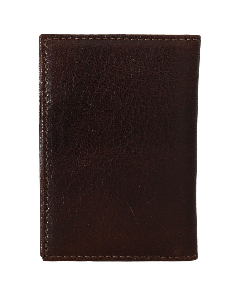 Billionaire Italian Couture Elite Herren-Geldbörse aus Moro-Leder