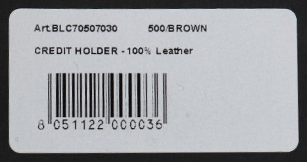 Billionaire Italian Couture Elegante Herren-Geldbörse aus Leder in Braun