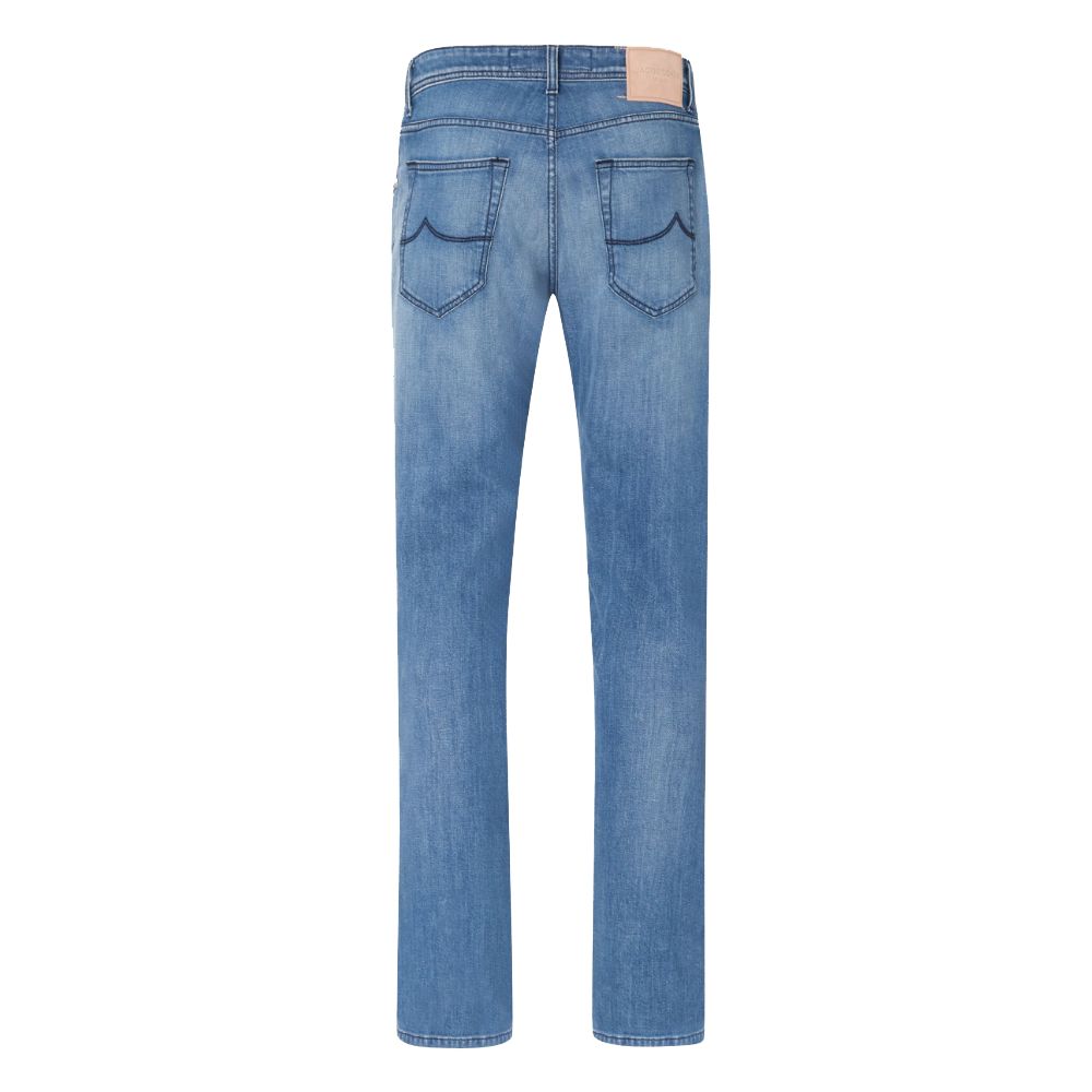 Jacob Cohen Light Blue Cotton Men Jeans