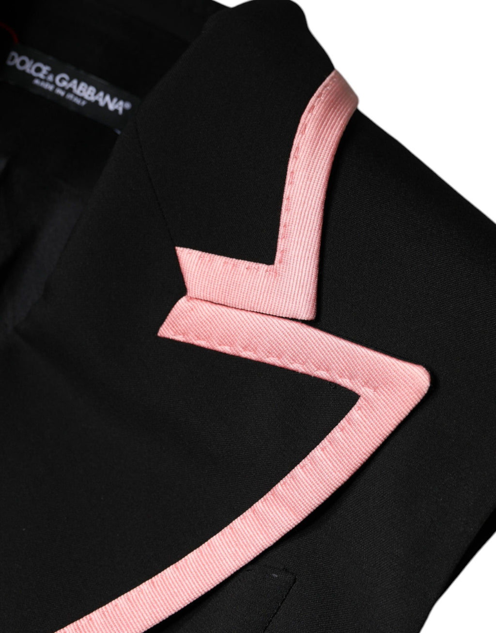 Dolce &amp; Gabbana Schwarzes ärmelloses Jumpsuit-Kleid aus Wollmischung