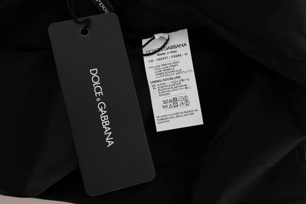 Dolce &amp; Gabbana Schickes ärmelloses Wollkleid mit Polka Dots