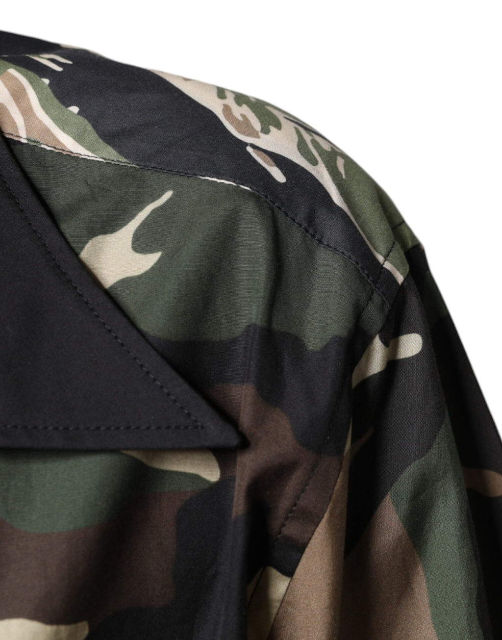 Dolce &amp; Gabbana Mehrfarbiges Camouflage Button-Down-Freizeithemd für Herren