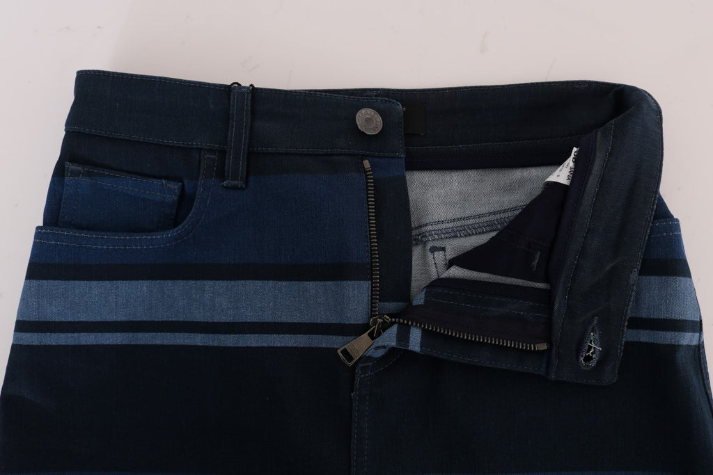 Dolce &amp; Gabbana Schicker blauer Jeans-Minirock