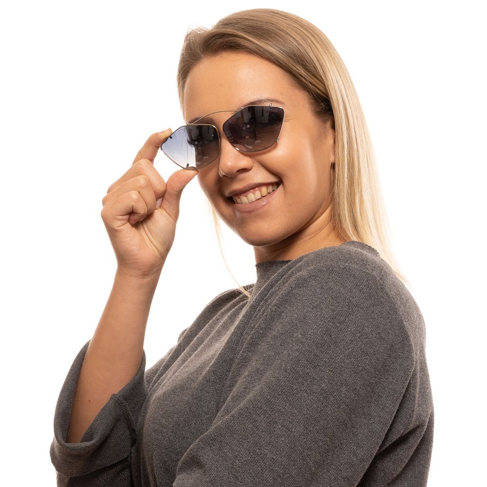 Emilio Pucci Silberne Damen-Sonnenbrille