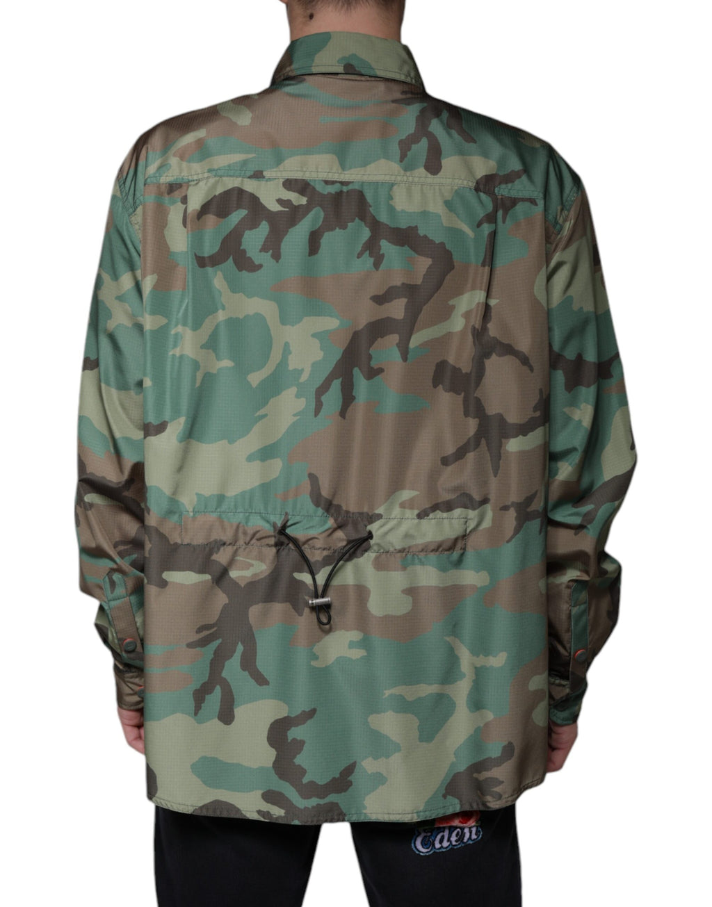 Dolce &amp; Gabbana Mehrfarbiges Camouflage-Button-Down-Hemd