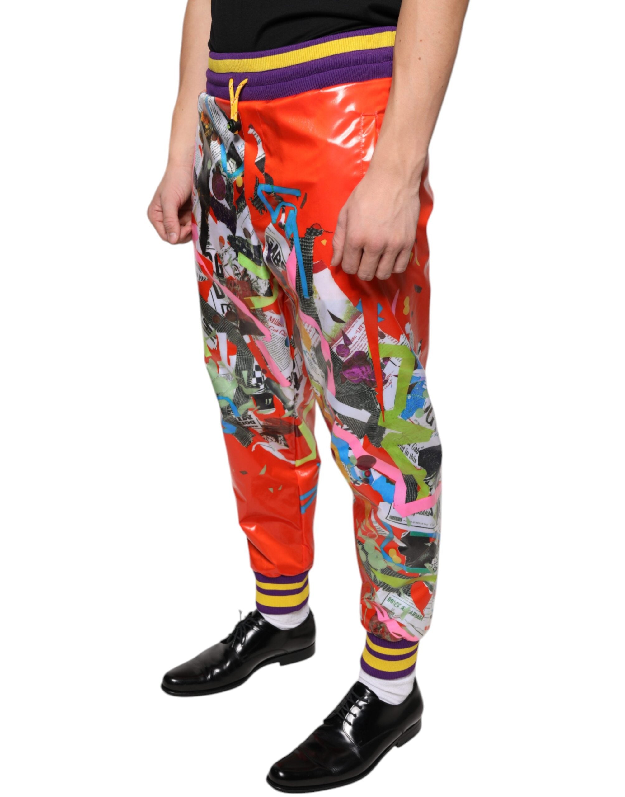 Dolce &amp; Gabbana – Jogginghose mit mehrfarbigem Print