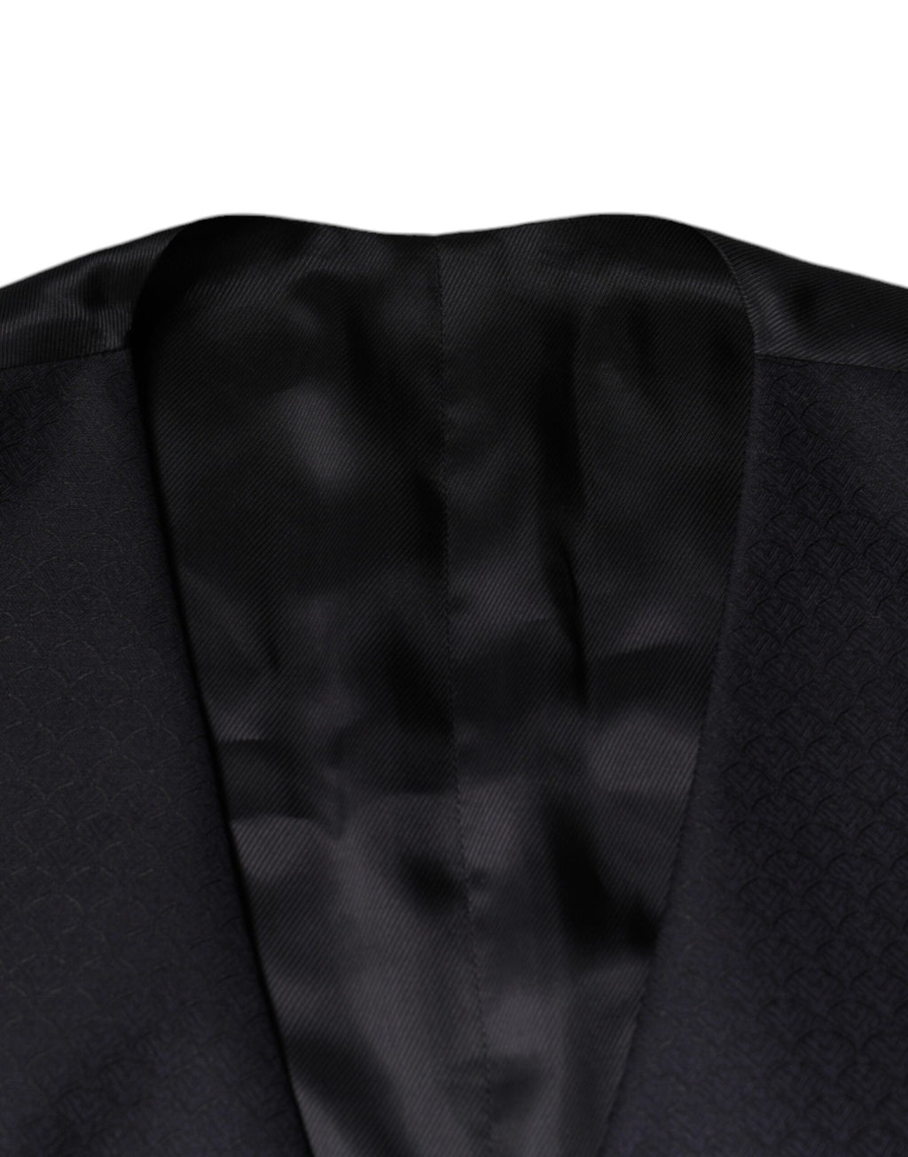 Dolce &amp; Gabbana Schwarze Wollweste, formelle Weste