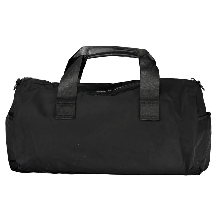 Men’s Black Carry Bag with Handles and Shoulder Strap