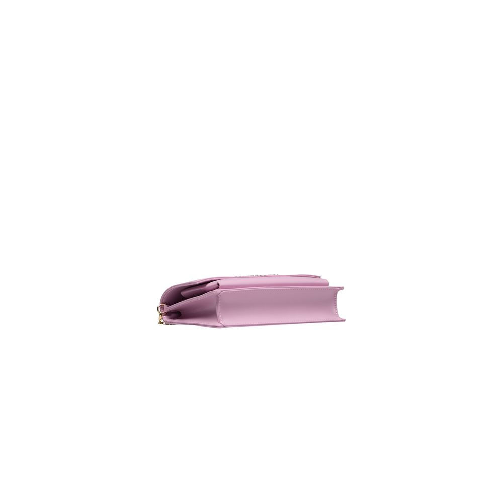 Love Moschino Lila Polyethylen Damen Umhängetasche