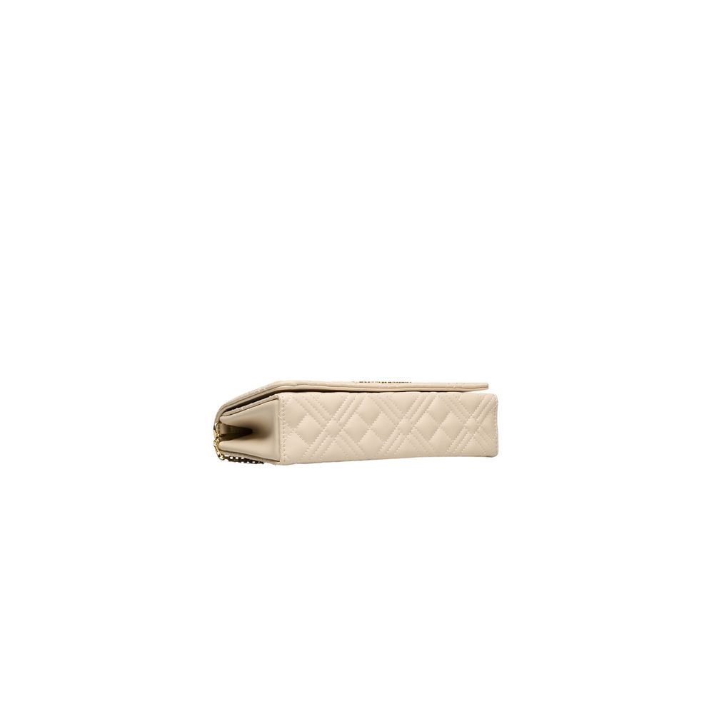Love Moschino Beige Polyethylen Damen Umhängetasche