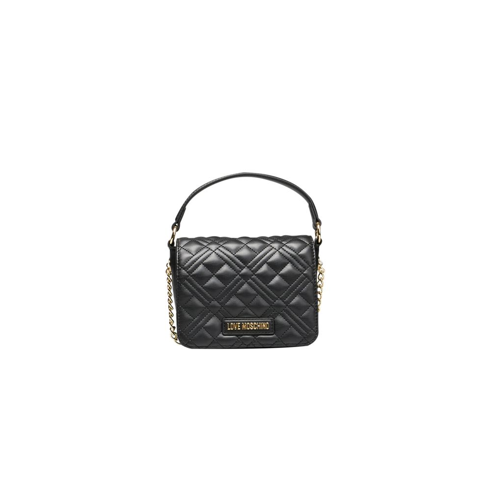 Love Moschino Schwarze Polyethylen-Damenhandtasche
